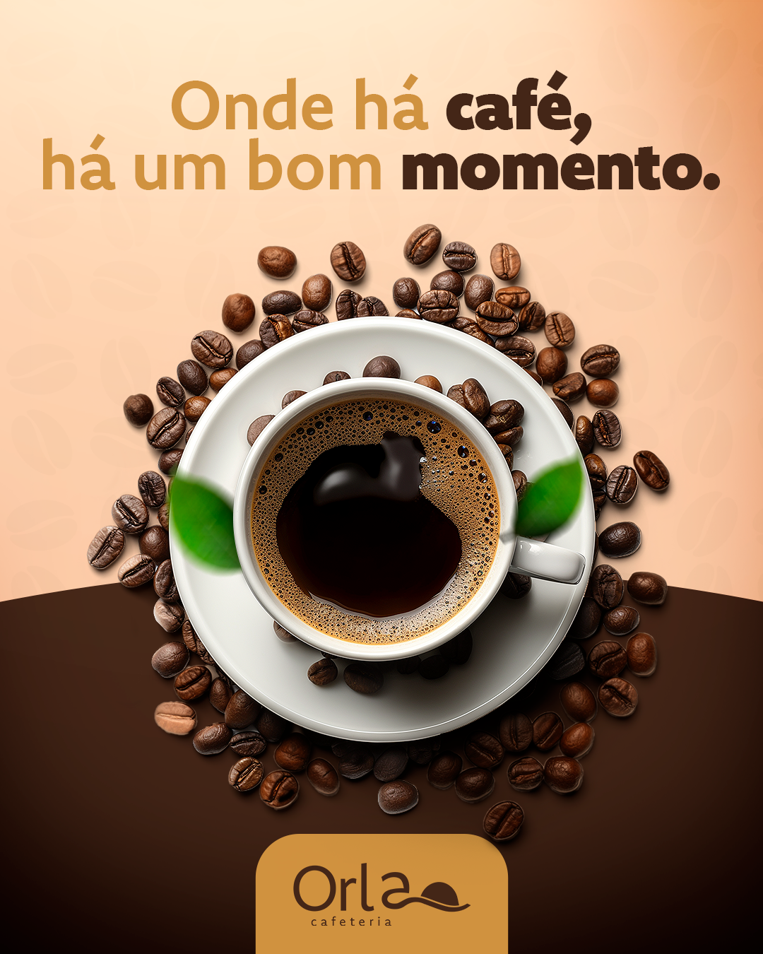 Post da Orla Cafeteria: Onde há café, há um bom momento